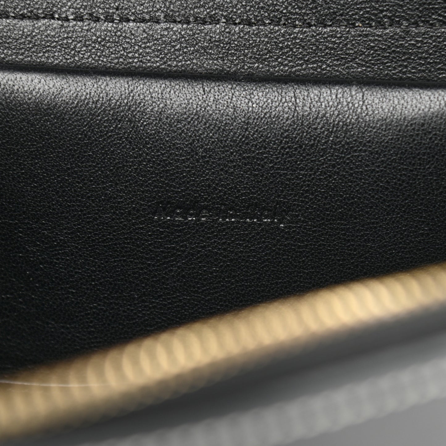 Smooth Calfskin Double Stitching Mini Belt Bag Black
