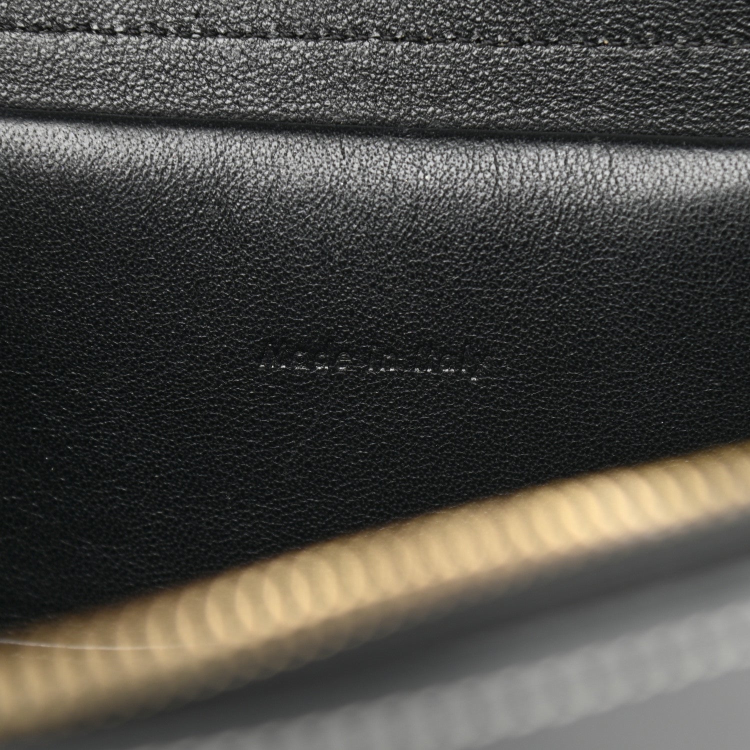 Celine Smooth Calfskin Double Stitching Mini Belt Bag Black 7 of 13