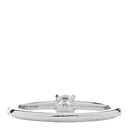 Tiffany Platinum Diamond 0.16ct Novo Round Cut Engagement Ring 47 4 4 of 5