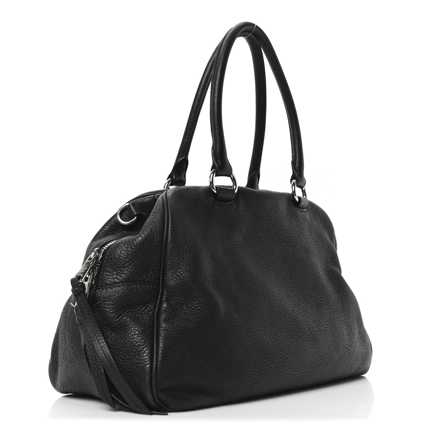 Vitello Phenix Bowling Bag Black