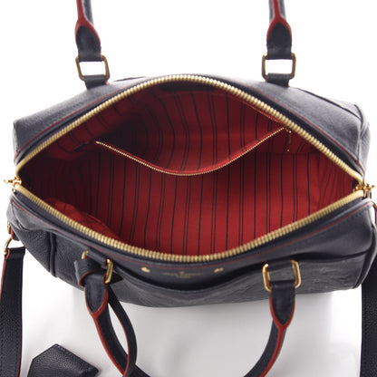 Louis Vuitton Empreinte Speedy Bandouliere 25 NM Marine Rouge 8 of 11