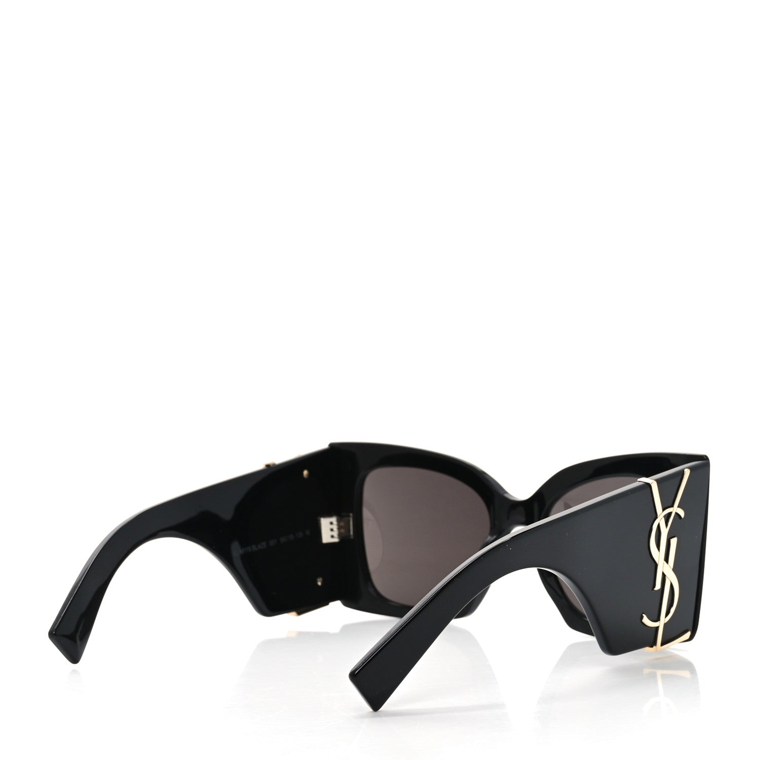 Saint Laurent Acetate Blaze Sunglasses SL M119 Black 4 of 8