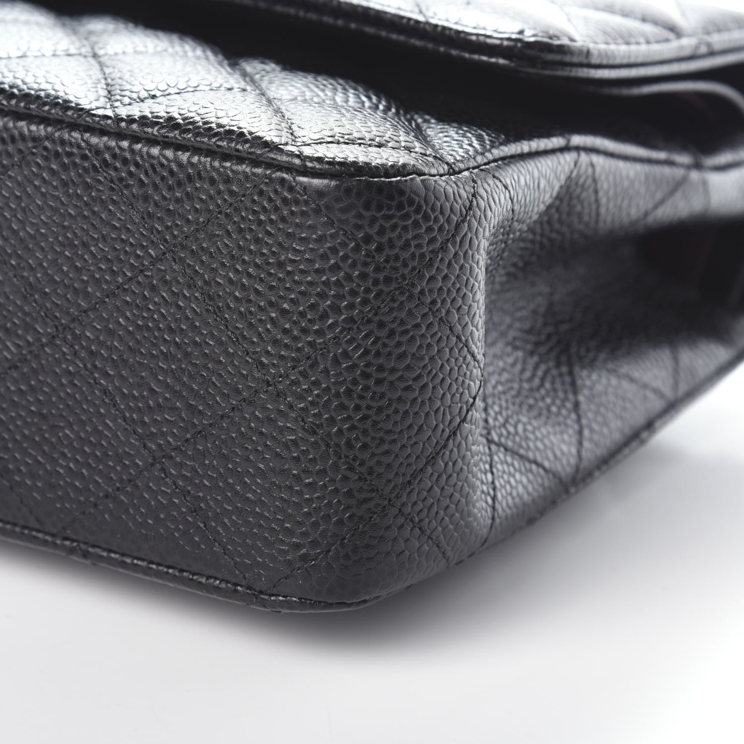 Chanel Caviar Quilted Medium Double Flap Black 9 of 9