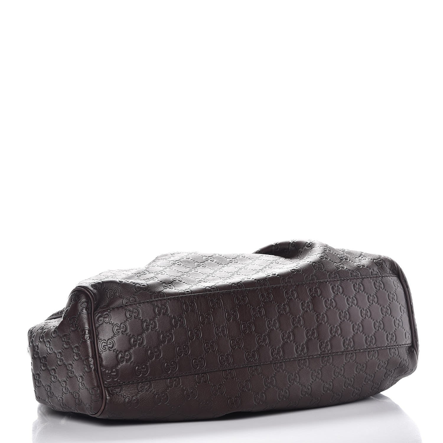 Gucci Guccissima Signature Large Sukey Tote Chocolate 4 of 9
