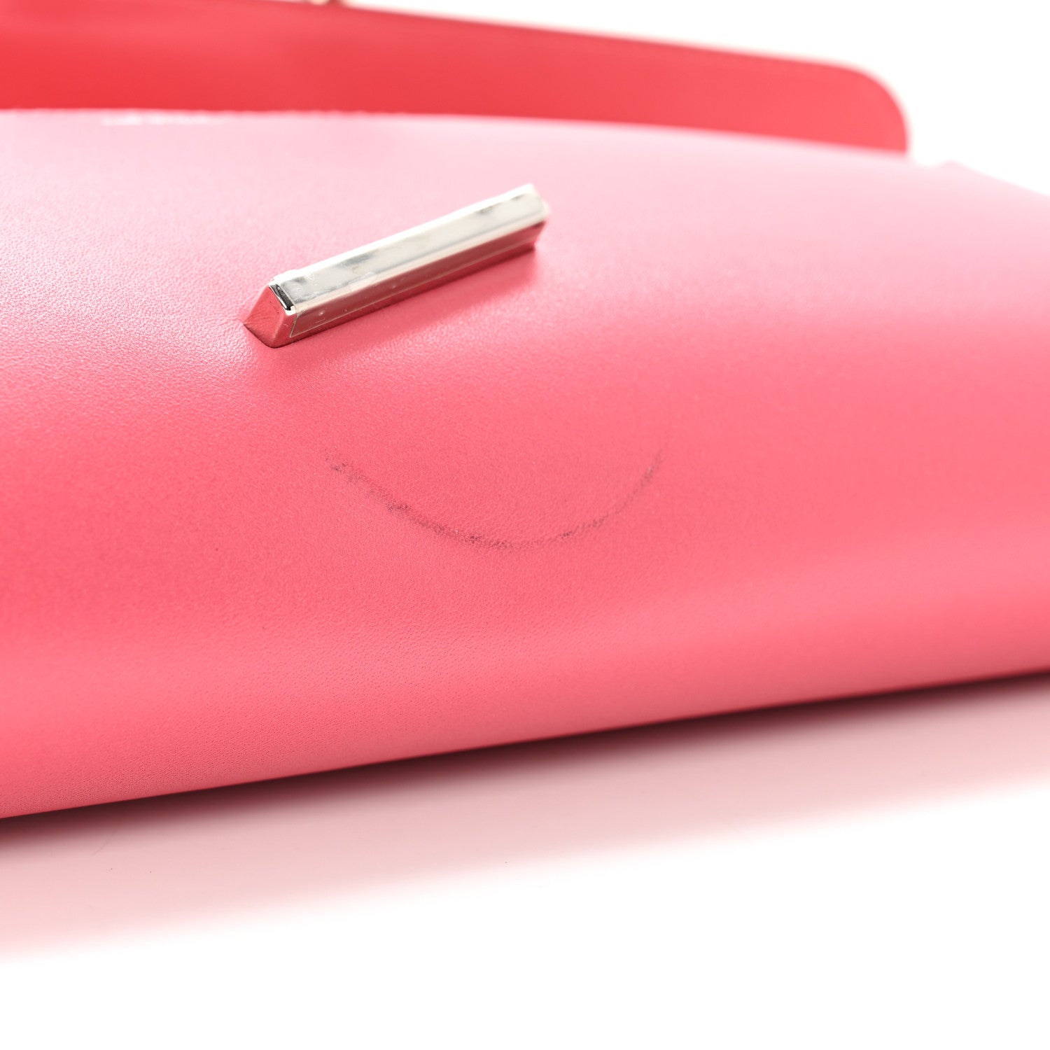 Hermes Tadelakt Egee Clutch Rose Lipstick 7 of 7