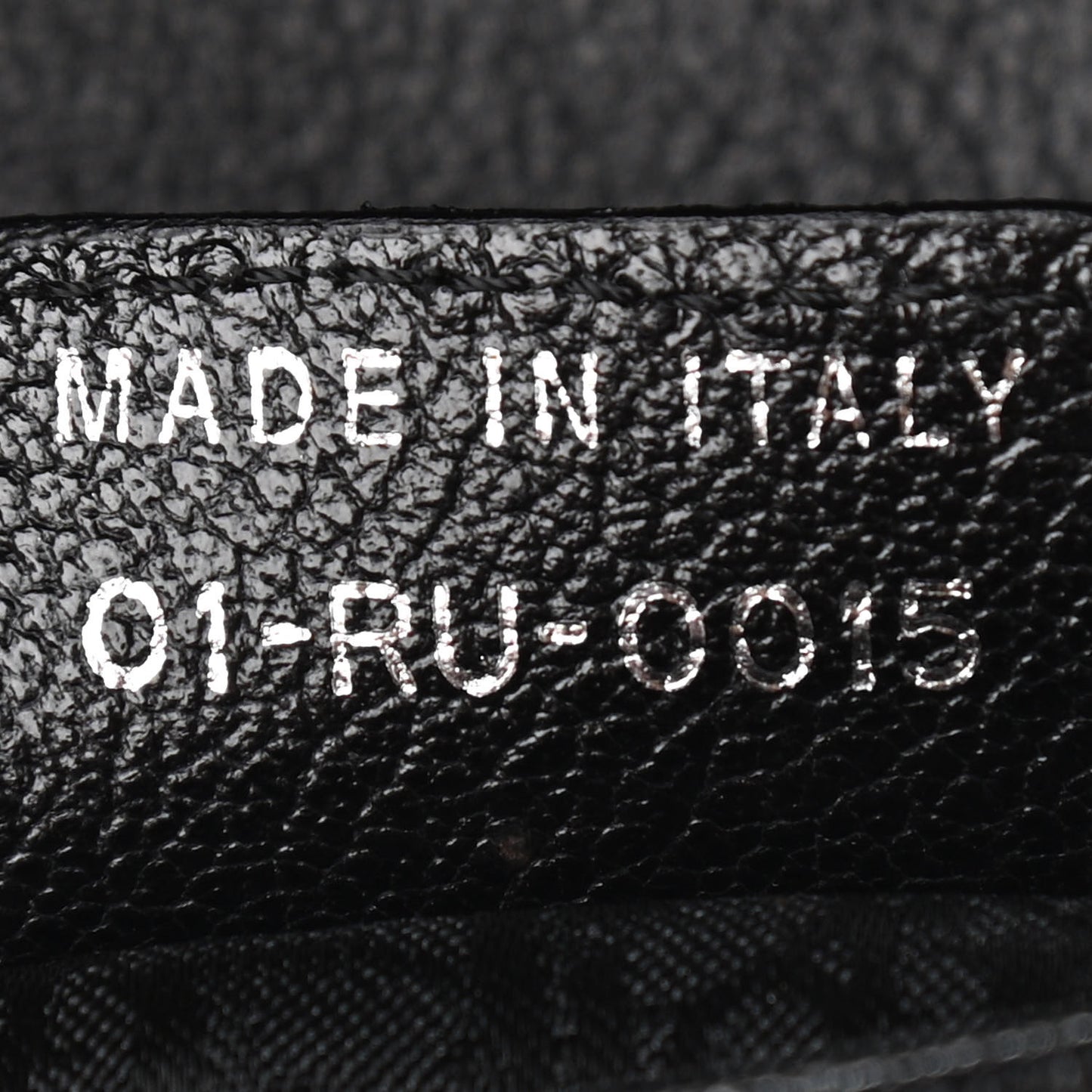Calfskin Saddle Bag Black