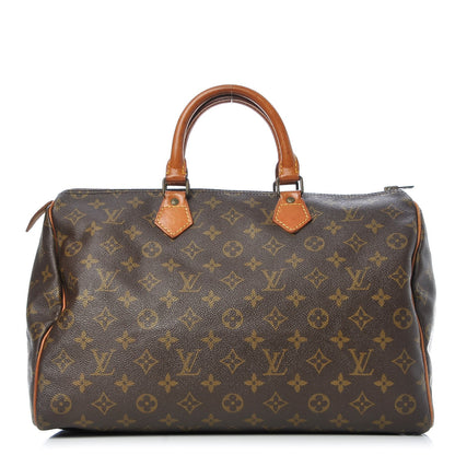 Louis Vuitton Monogram Speedy 35 1 of 8