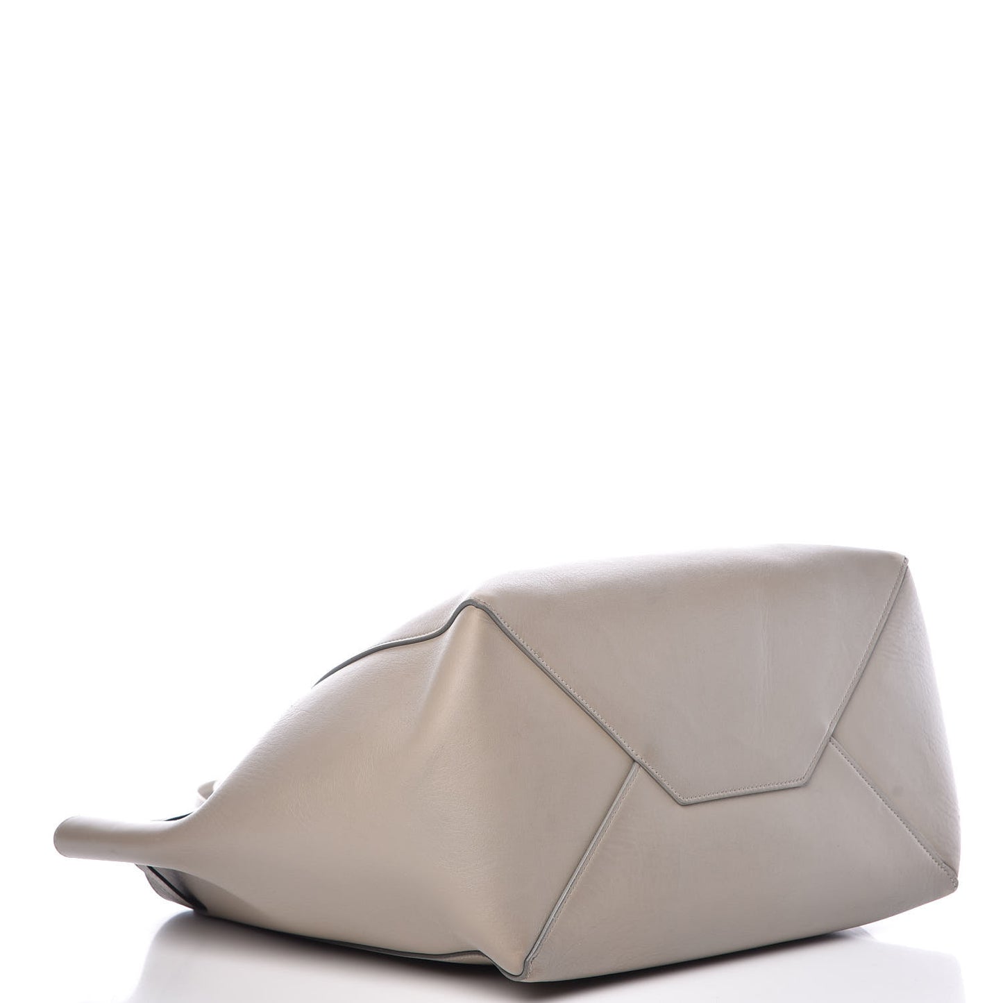 Smooth Calfskin Small Belt Cabas Phantom Taupe