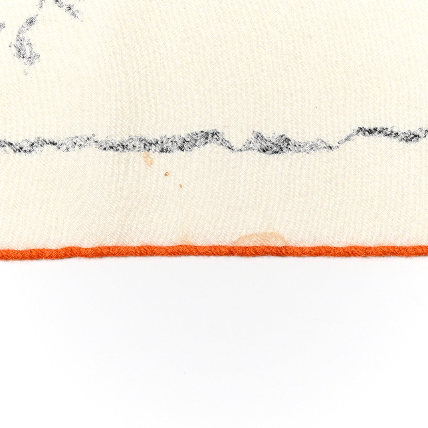 Hermes Cashmere Silk Pirouette au Galop Shawl 140 10 of 13