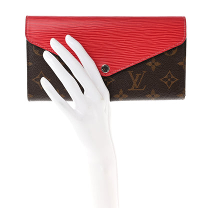 Louis Vuitton Monogram Epi Marie-Lou Long Wallet Coquelicot 2 of 9
