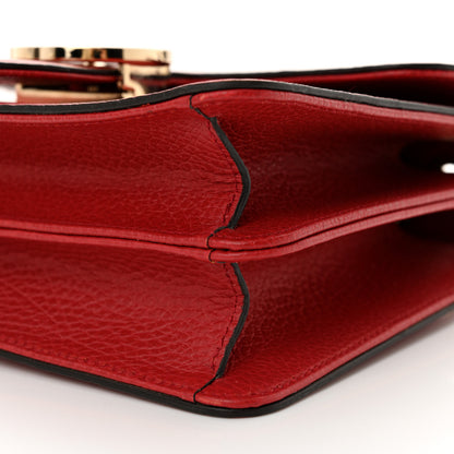 Gucci Dollar Calfskin Small Interlocking G Shoulder Bag Red 10 of 11