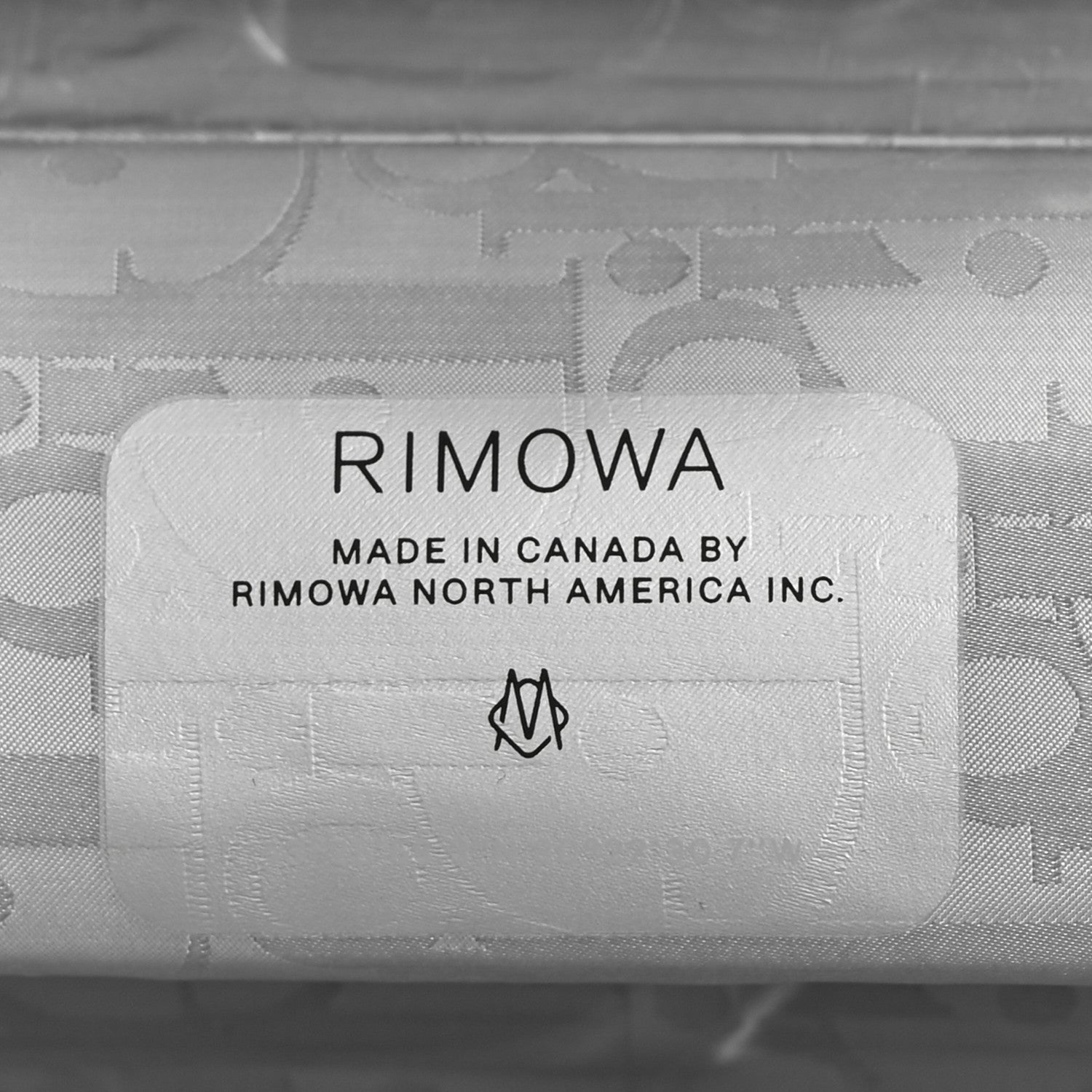 Christian Dior X RIMOWA Aluminum Gradient Cabin Luggage Silver 5 of 9