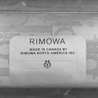 Christian Dior X RIMOWA Aluminum Gradient Cabin Luggage Silver 5 of 9