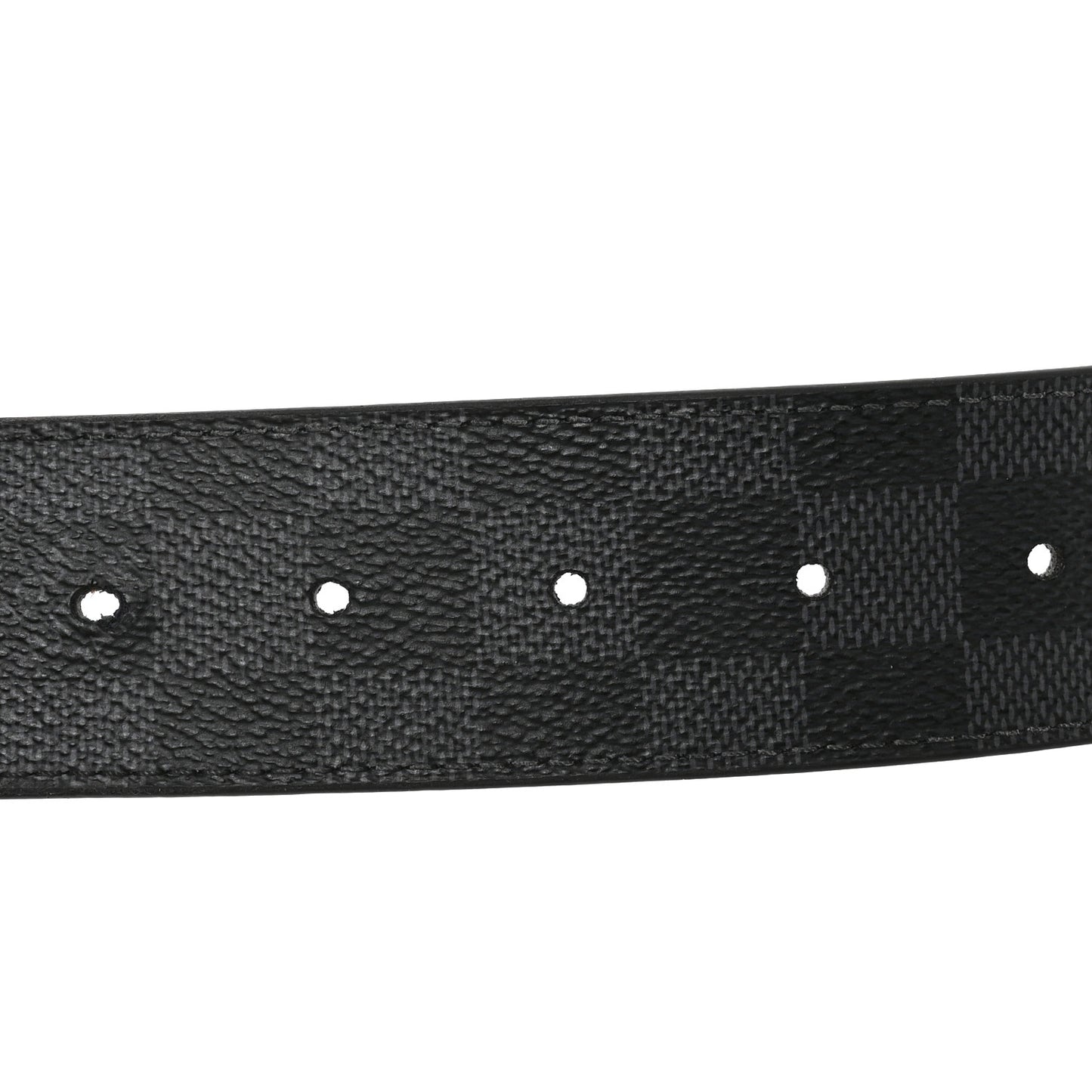 Damier Graphite 40mm LV Initiales Belt 95 38