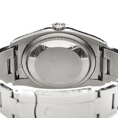 Rolex Stainless Steel 36mm Oyster Perpetual Watch Blue 116000 4 of 6