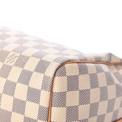 Louis Vuitton Damier Azur Speedy Bandouliere 30 9 of 14
