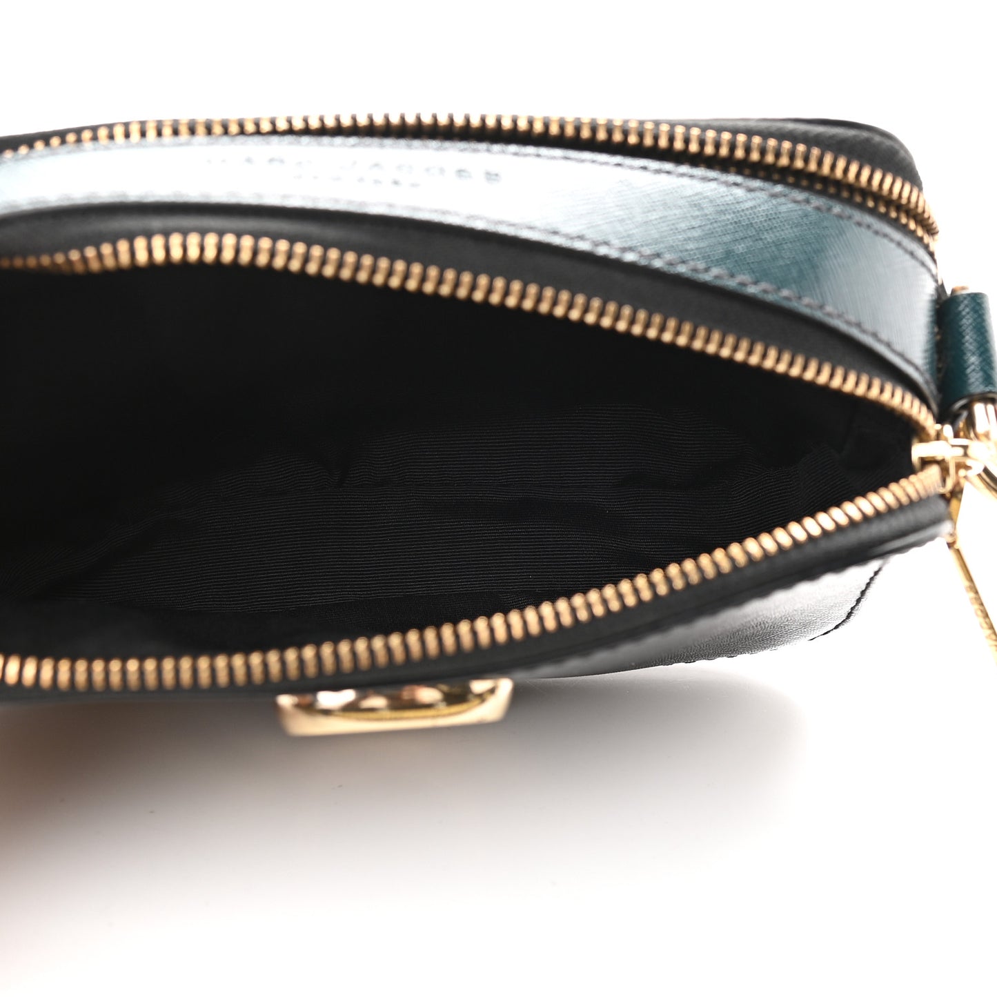 Saffiano Small Snapshot Camera Bag Black Multi