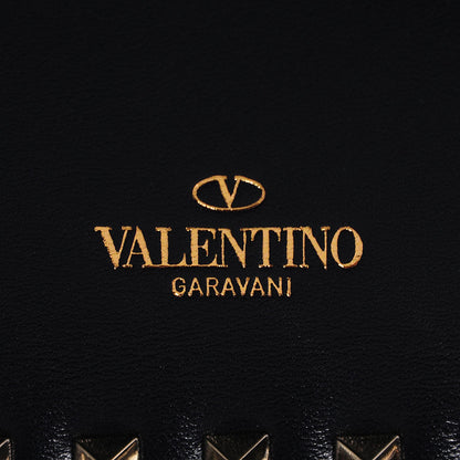 Valentino Garavani Nappa Rockstud Wristlet Clutch Marine 6 of 8