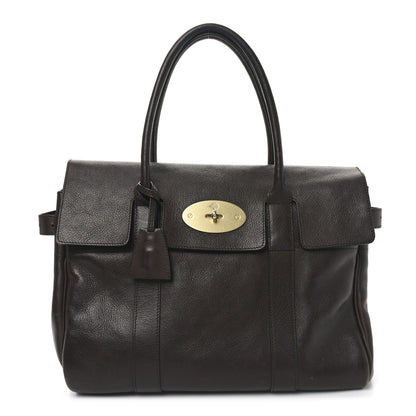 Mulberry Natural Vegetable Tanned Bayswater Chocolate 1 of 8