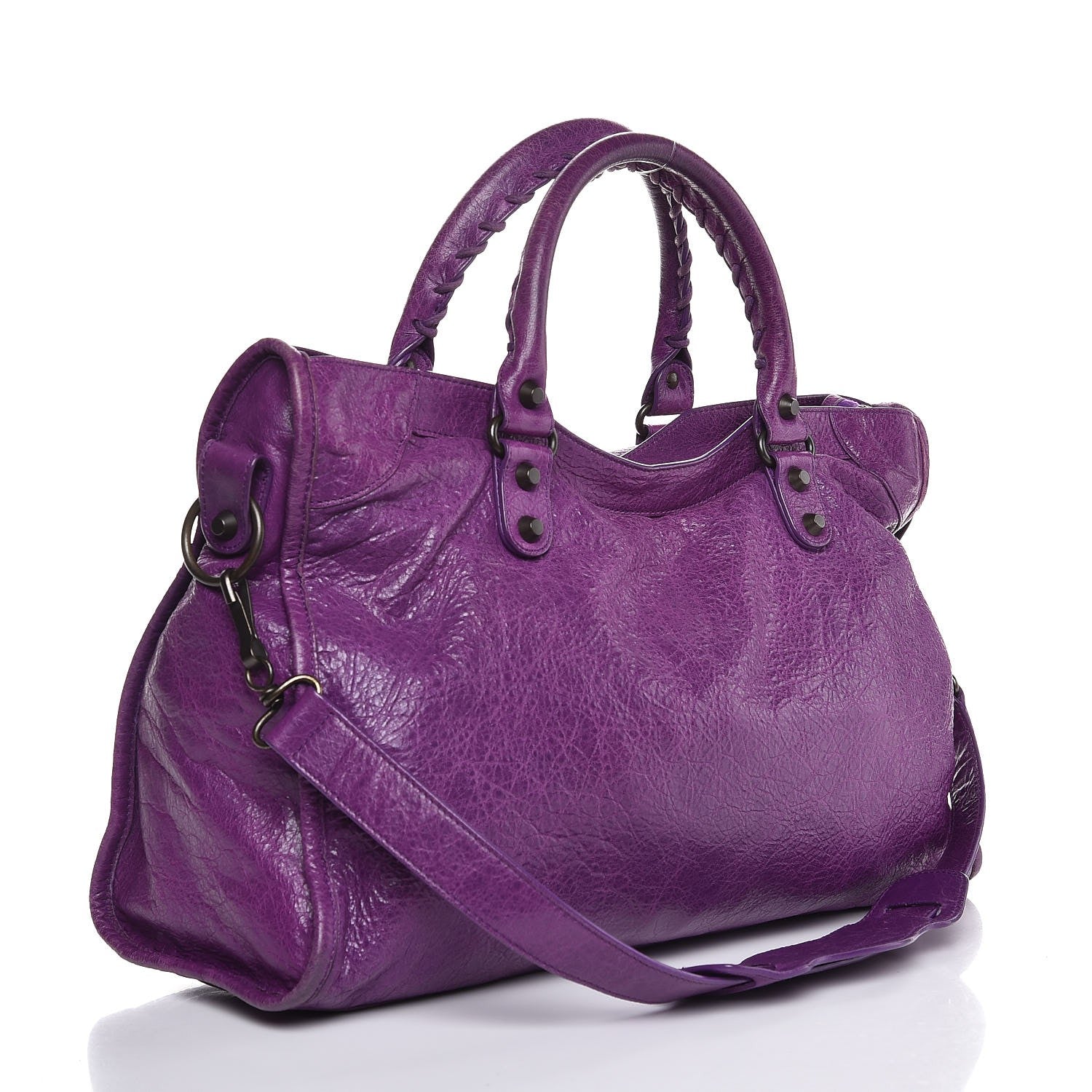 Balenciaga Agneau Classic Hardware City Ultraviolet 4 of 8