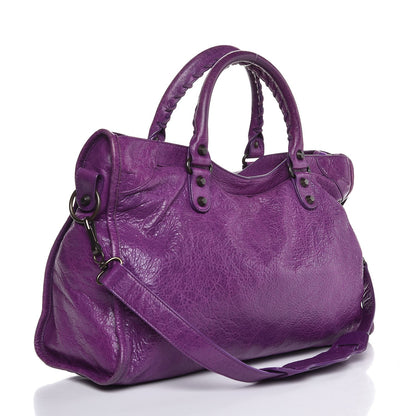 Balenciaga Agneau Classic Hardware City Ultraviolet 4 of 8