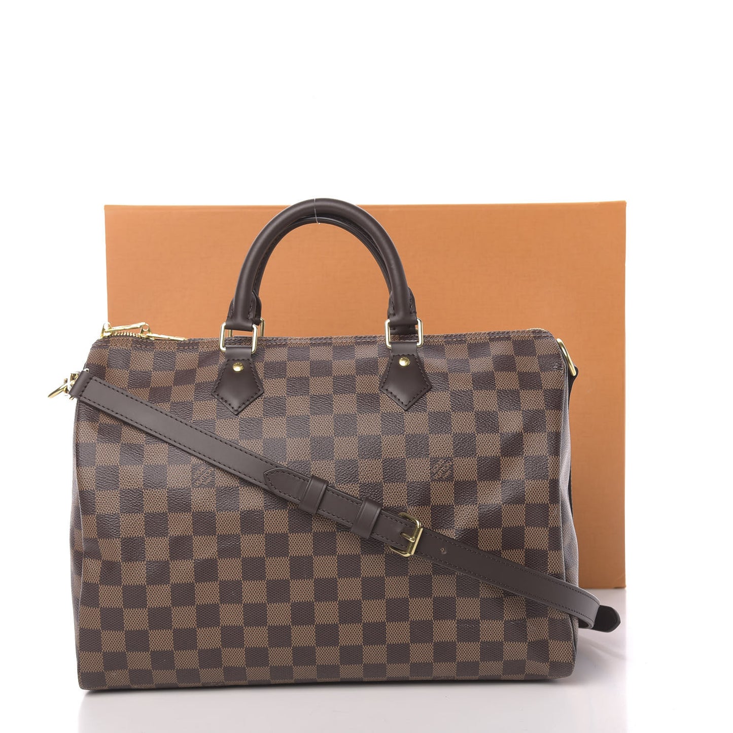 Damier Ebene Speedy Bandouliere 35