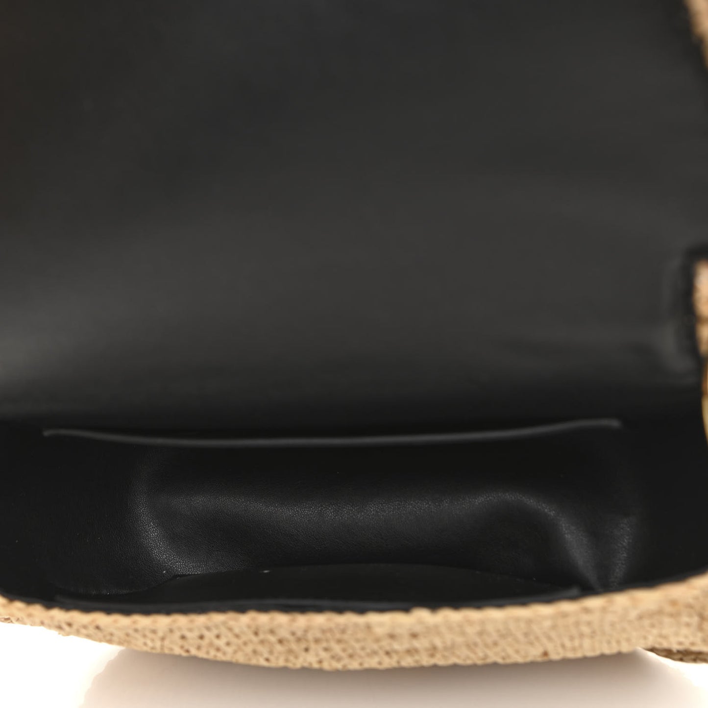 Raffia Crochet Shoulder Bag Natural