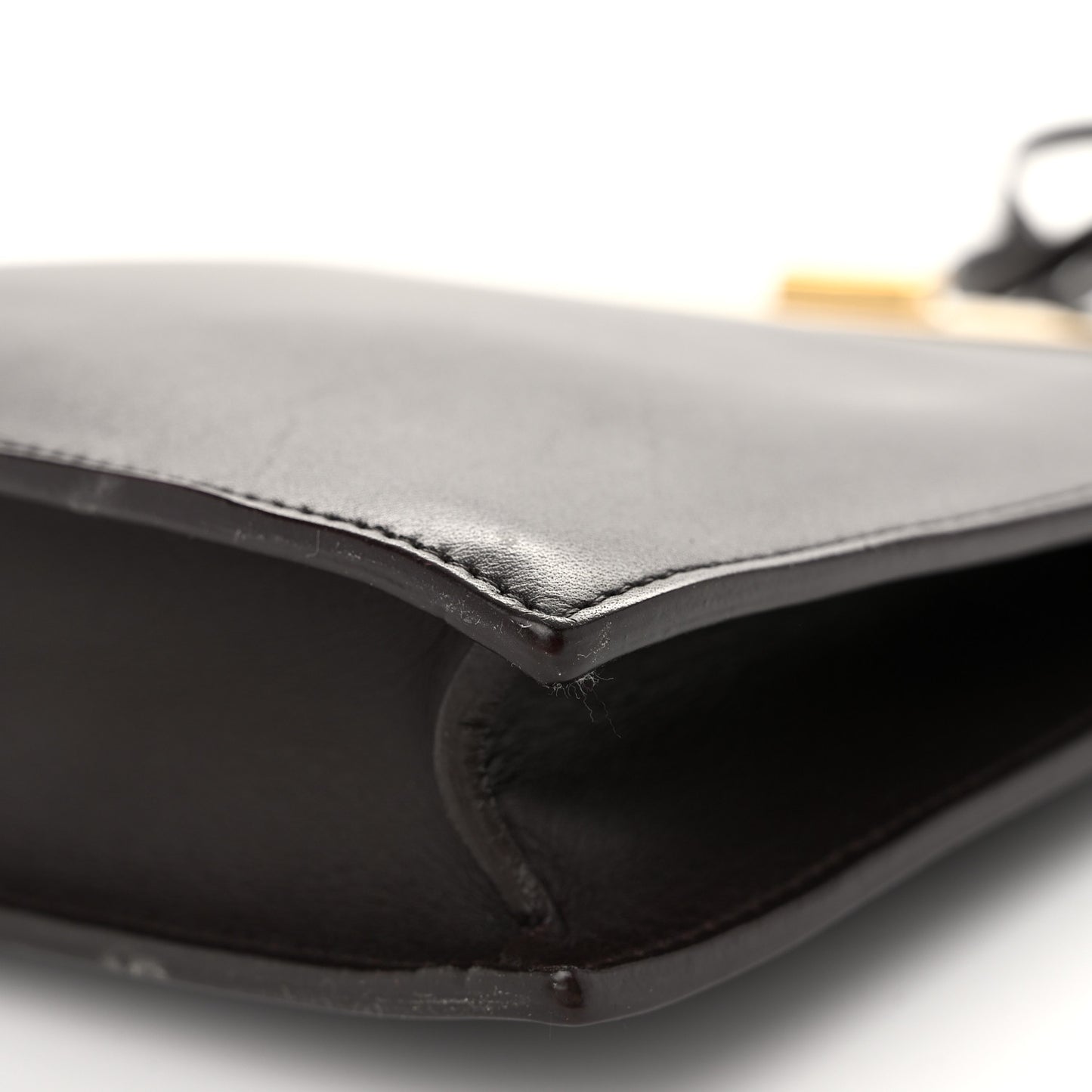 Smooth Calfskin Mini Clasp Bag Velvet