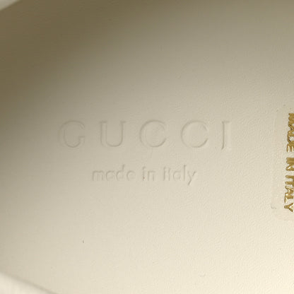 Gucci Calfskin Web Pearl Studded Womens Ace Sneakers 36 White 8 of 10