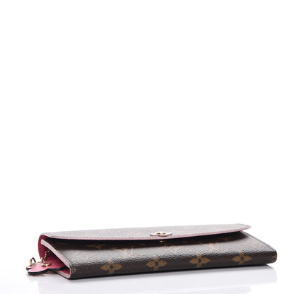 Louis Vuitton Monogram Bloom Flower Emilie Wallet 4 of 7