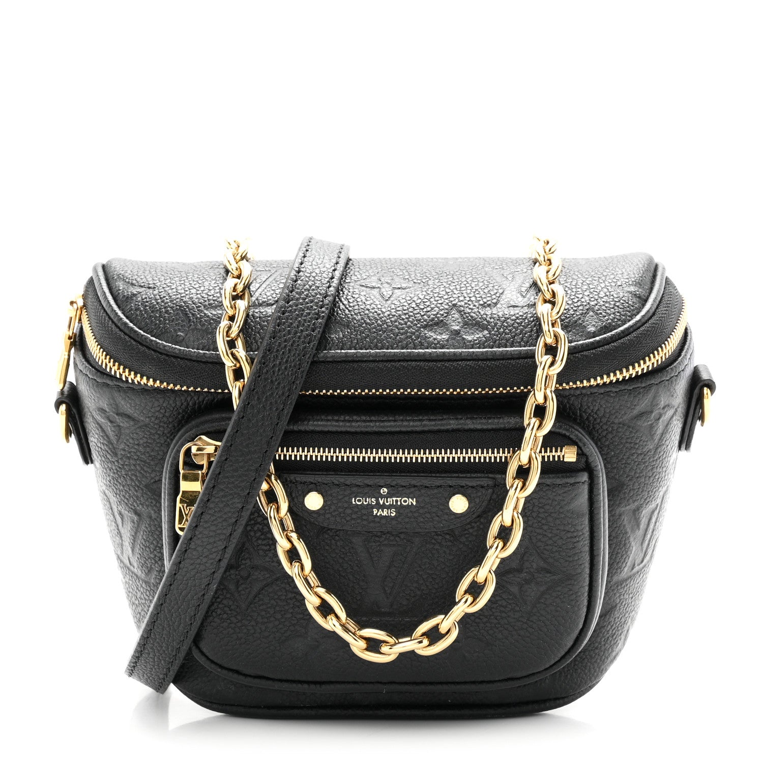 Louis Vuitton Empreinte Mini Bumbag Black 1 of 10