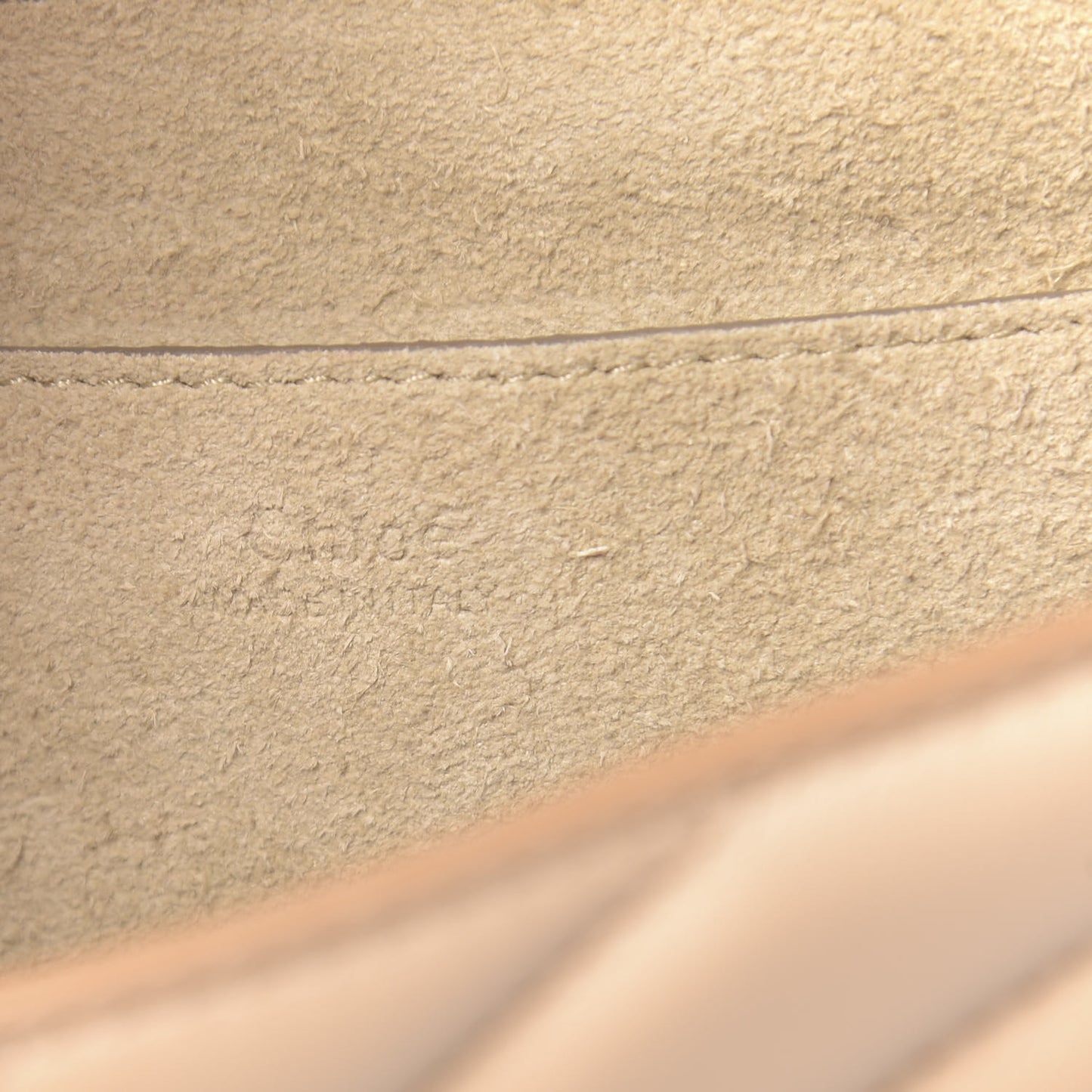 Calfskin Quilted Mini Drew Bijou Shoulder Bag Pearl Beige