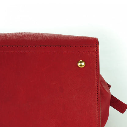 Saint Laurent Sheepskin Large Cabas ChYc Red 12 of 12