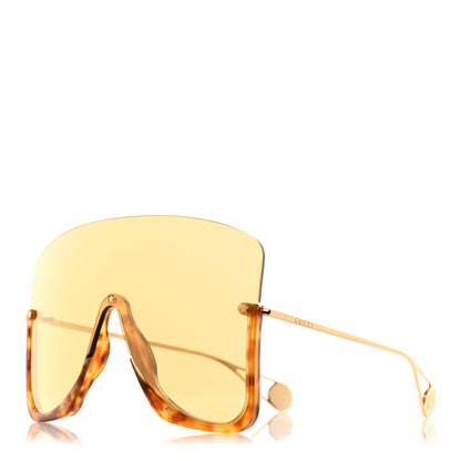 Gucci Acetate Oversized Aviator Sunglasses GG0540S Tortoise 1 of 6