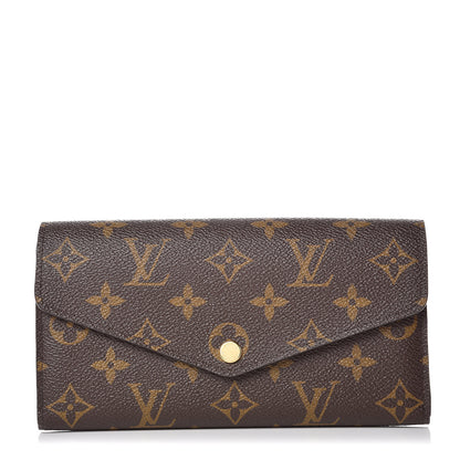 Louis Vuitton Monogram Sarah Wallet NM Rose Ballerine 1 of 6