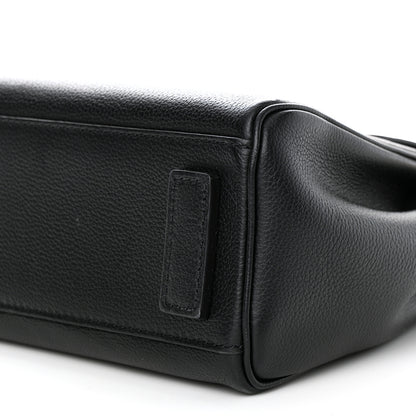Versace Grained Calfskin Small La Medusa Top Handle Bag Black 10 of 12