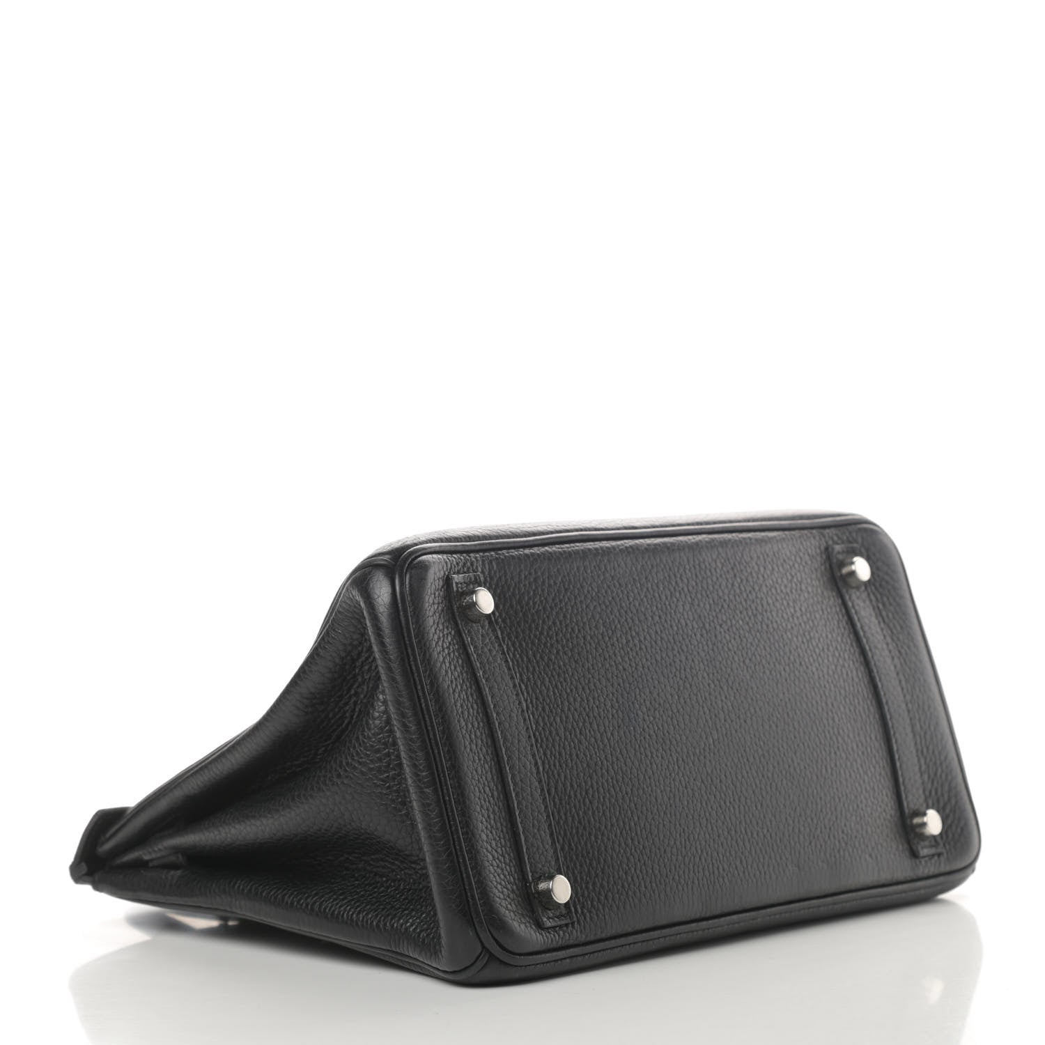 Hermes Taurillon Clemence Birkin 30 Black 4 of 15
