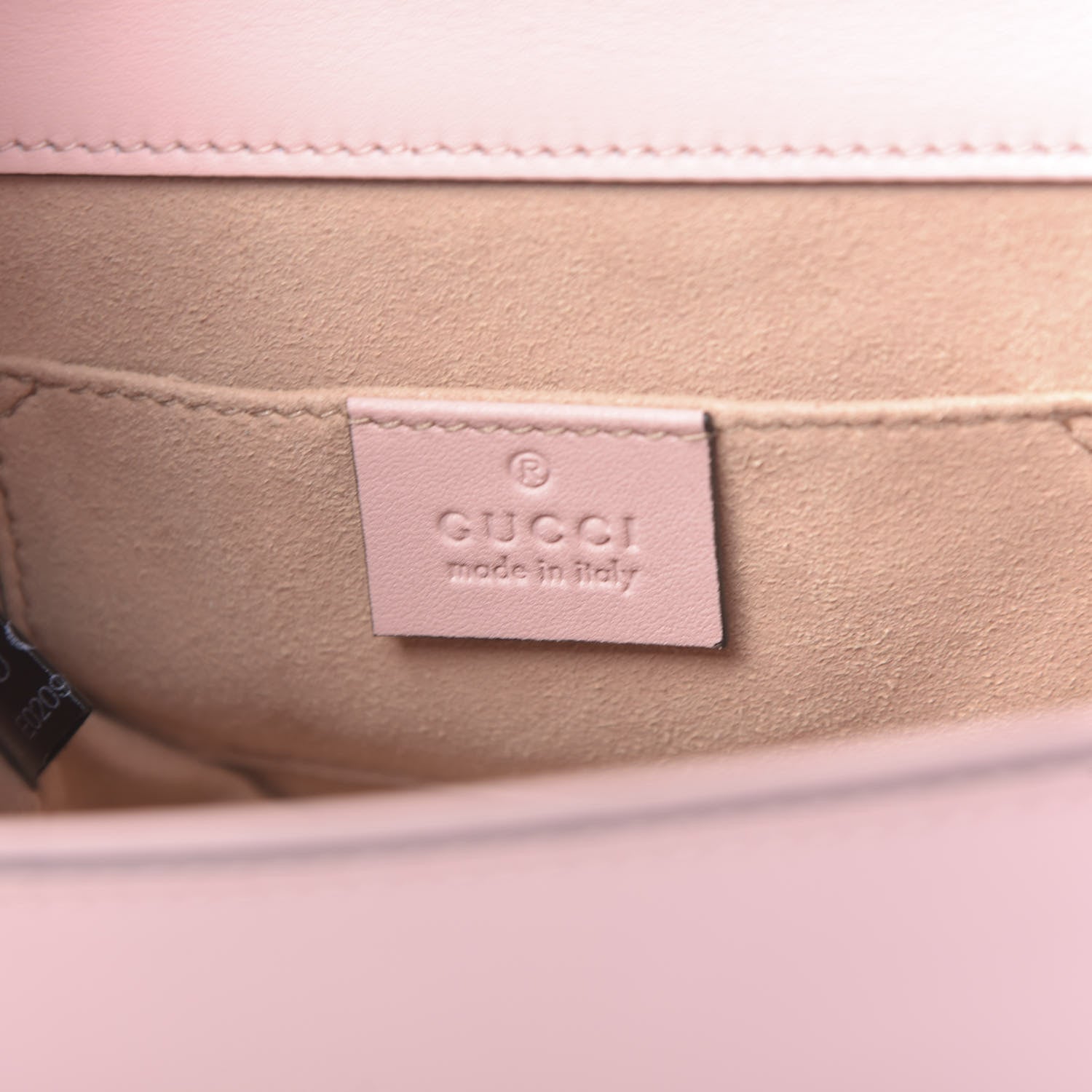 Gucci Calfskin Crystal Star Embroidered Small Padlock Shoulder Bag Perfect Pink Multicolor 6 of 11