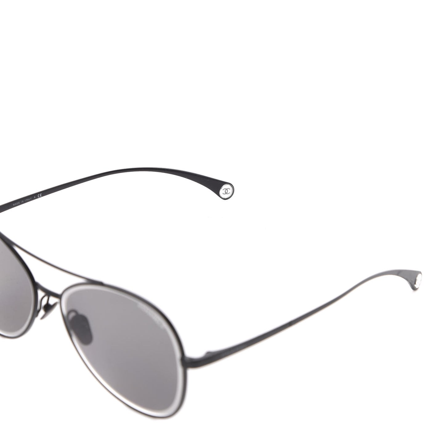Metal Pilot Sunglasses 4260 Black