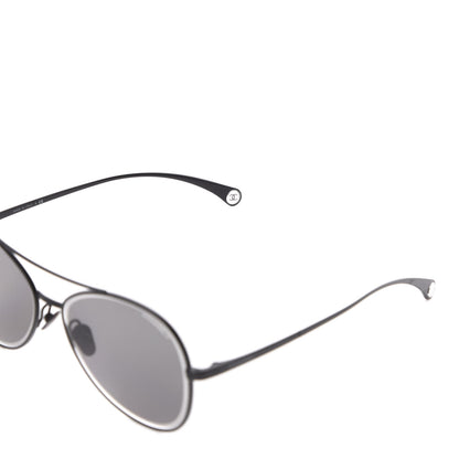 Chanel Metal Pilot Sunglasses 4260 Black 6 of 10