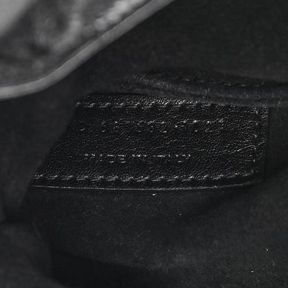 Saint Laurent Calfskin Pac Ruched Hobo Black 7 of 10