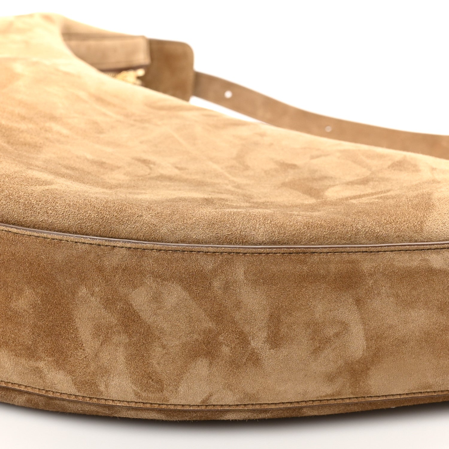 Khaite Suede Augustina Hobo Toffee 9 of 9