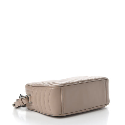 Prada Soft Calfskin Diagramme Crossbody Bag Cipria 4 of 9