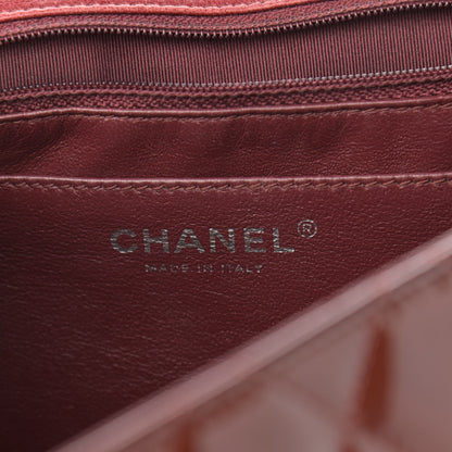 Chanel Patent Jumbo Single Flap Bordeaux 5 of 12