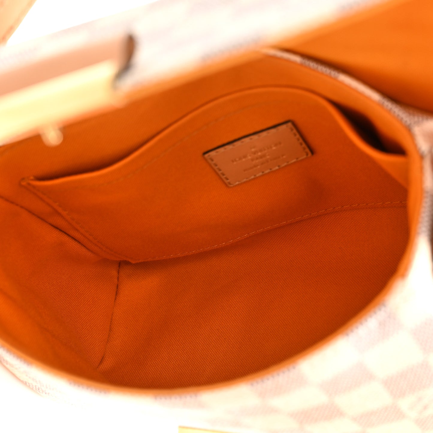 Damier Azur Braided Croisette Rose