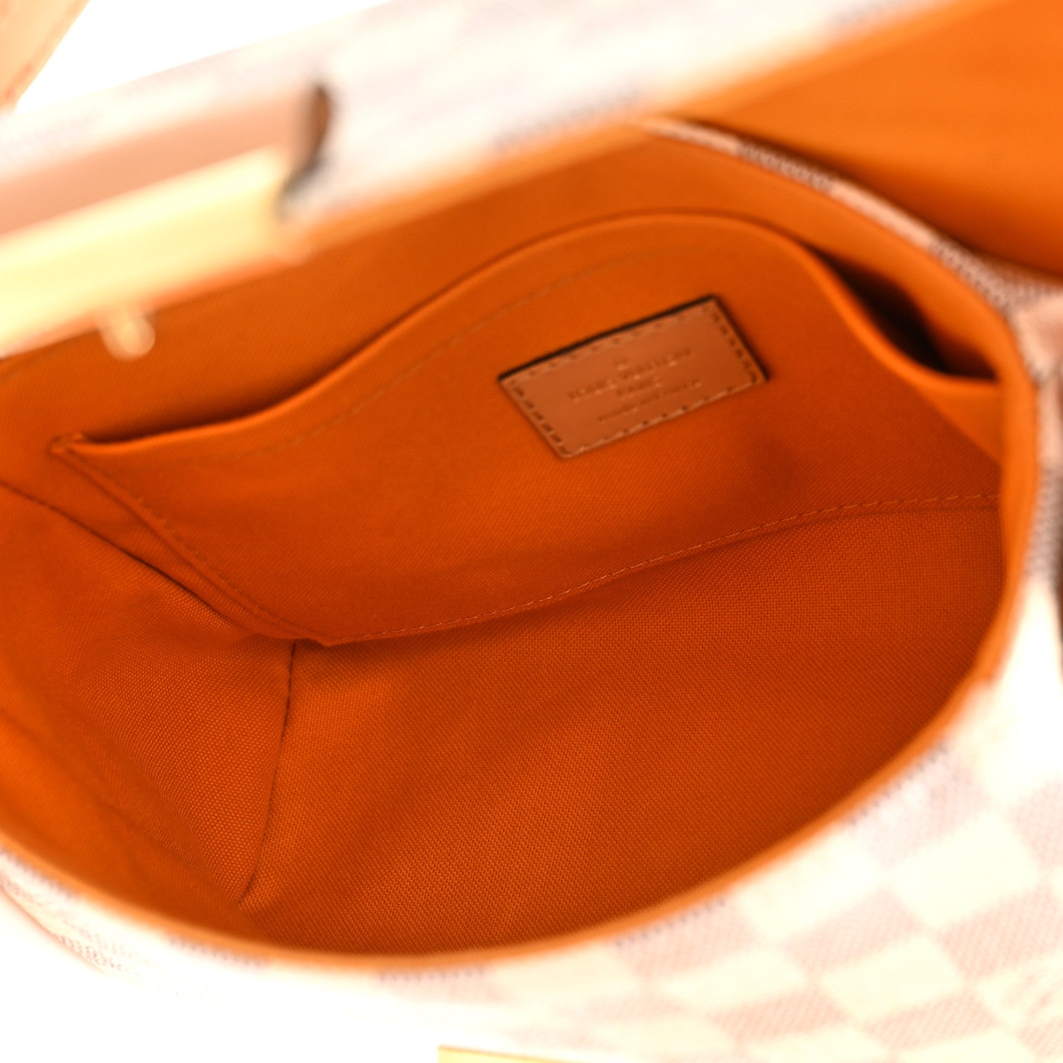 Louis Vuitton Damier Azur Braided Croisette Rose 5 of 10