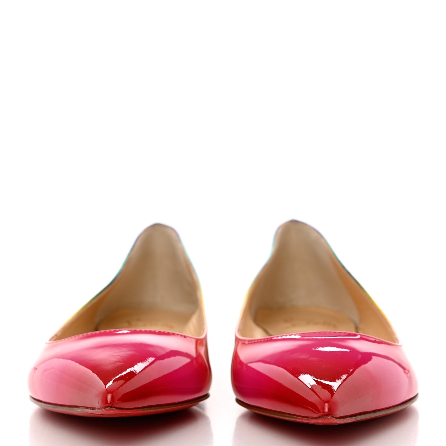 Patent Rainbow Ballalla Flats 39 Multicolor