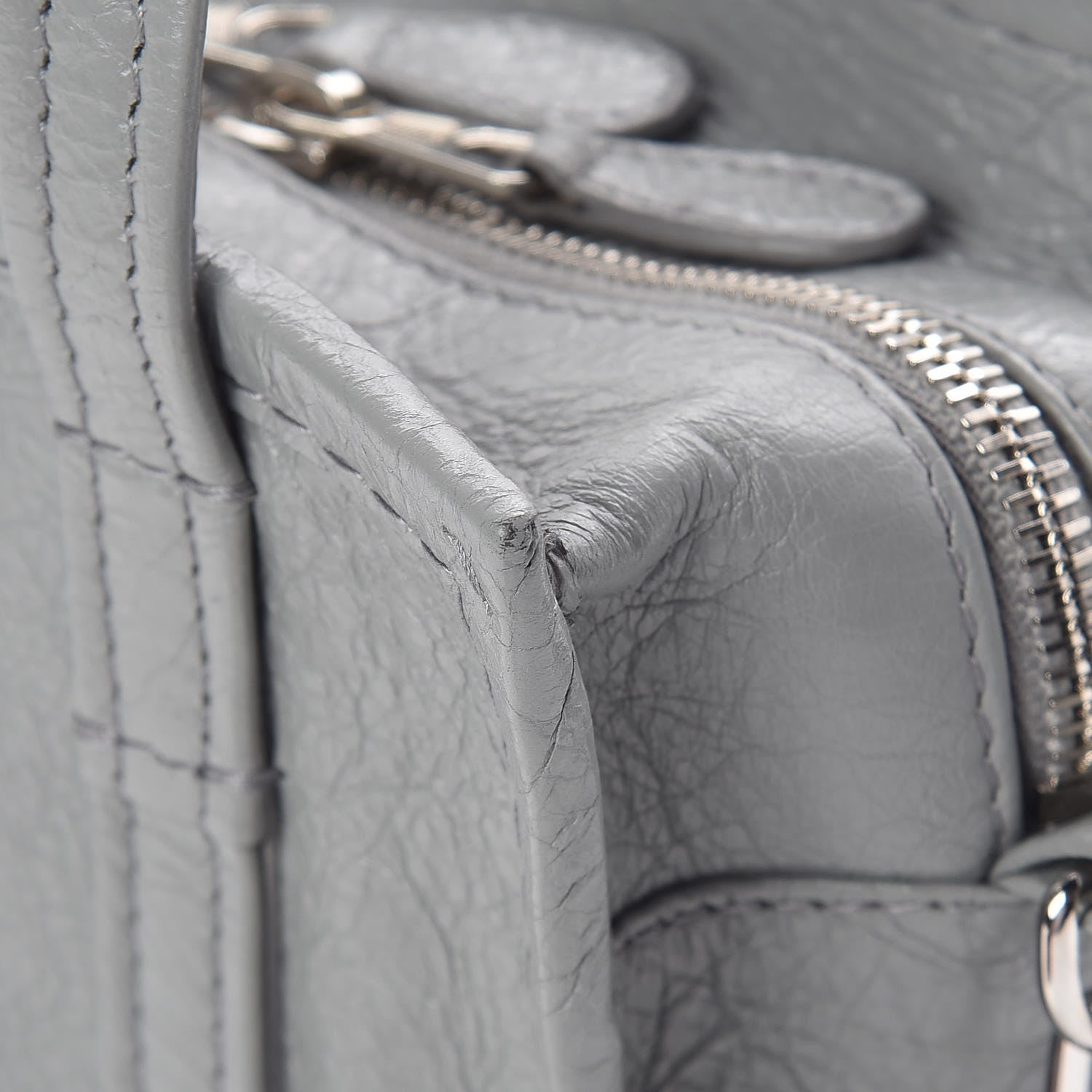 Balenciaga Agneau XXS Bazar Shopper Tote Gris Haussmannien 13 of 18