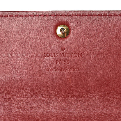 Louis Vuitton Vernis Sarah Wallet Pomme D'Amour 6 of 6
