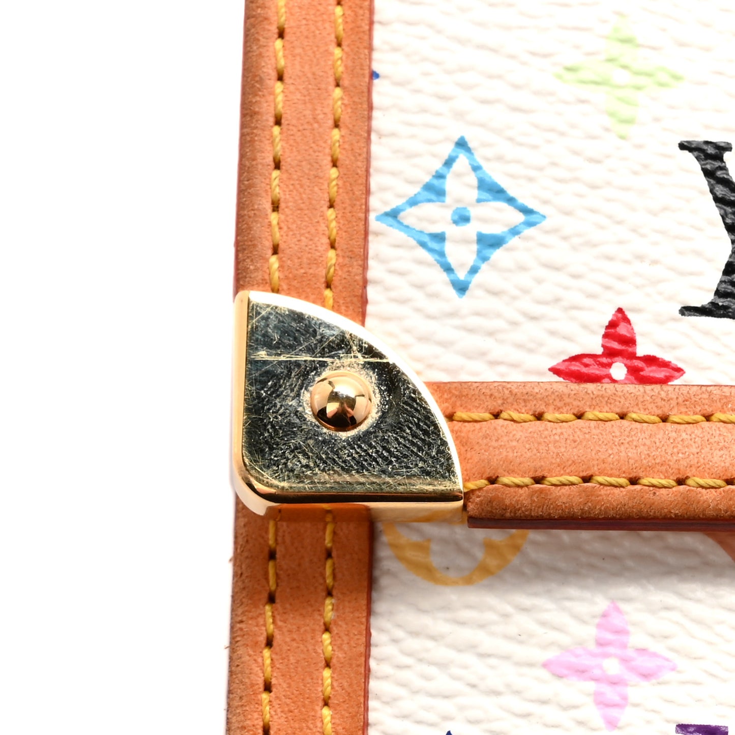 Monogram Multicolor Porte Tresor International Wallet White